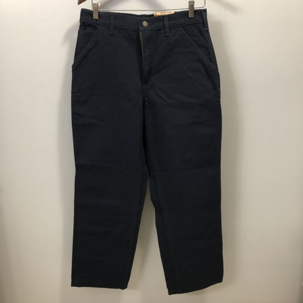 NWT - Navy blue Carhart jeans 32x32
